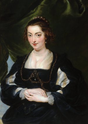 Portrait of a Young Woman by Peter Paul Rubens Oil Painting