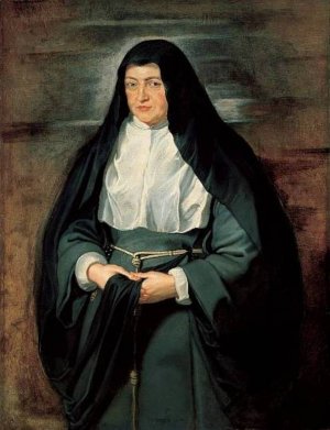Portrait of Archduchess Isabella Clara Eugenia Oil painting by Peter Paul Rubens