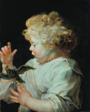 Portrait of Boy by Peter Paul Rubens Oil Painting