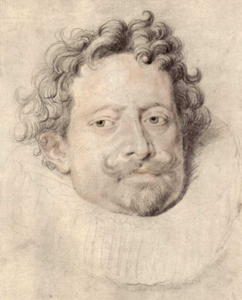 Portrait of Don Diego Messina by Peter Paul Rubens - Hand-Painted Oil Painting Reproduction