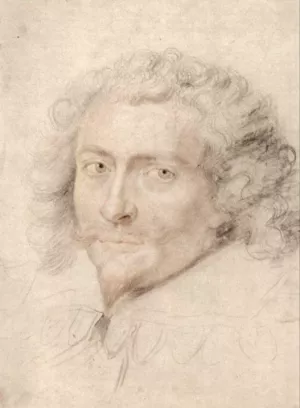 Portrait of George Vilie painting by Peter Paul Rubens