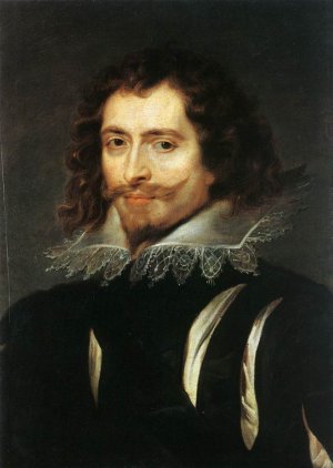 Portrait of George Villiers, First Duke of Buckingham Oil painting by Peter Paul Rubens