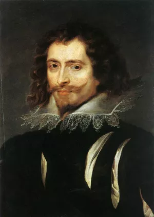 Portrait of George Villiers, First Duke of Buckingham Oil painting by Peter Paul Rubens