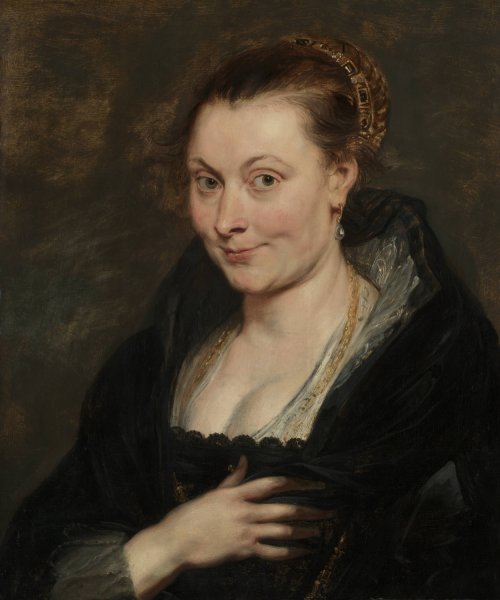 Portrait of Isabella Brant  by Peter Paul Rubens - Hand-Painted Oil Painting Reproduction