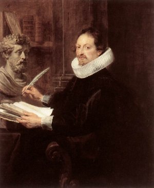 Portrait of Jan Gaspar Gevartius by Peter Paul Rubens Oil Painting