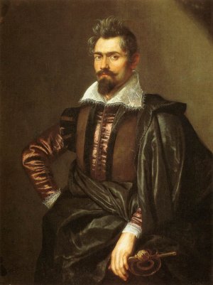 Portrait of Kaspar Scioppius by Peter Paul Rubens Oil Painting