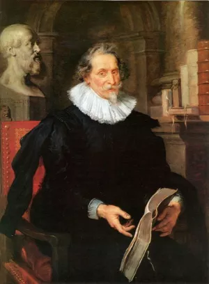 Portrait of Ludovicus Nonnius by Peter Paul Rubens Oil Painting
