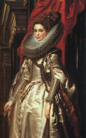 Portrait of Marchesa Brigida Spinola Doria by Peter Paul Rubens Oil Painting