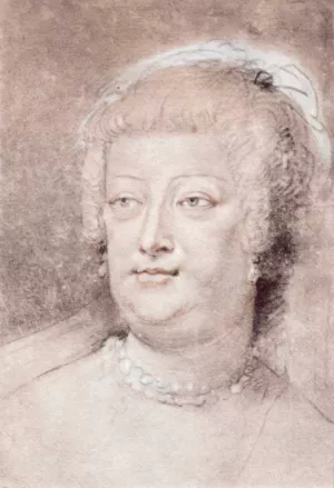 Portrait of Marie de Medici Oil painting by Peter Paul Rubens