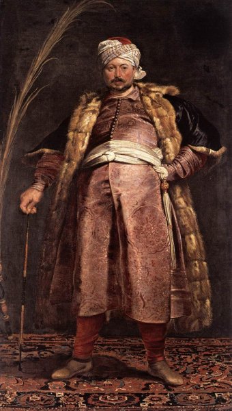 Portrait of Nicolas de Respaigne by Peter Paul Rubens - Hand-Painted Oil Painting Reproduction
