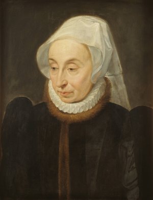 Portret van Adriana Gras by Peter Paul Rubens Oil Painting