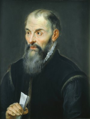 Portret van Jacobus Moretus by Peter Paul Rubens Oil Painting