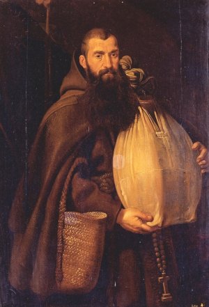 Saint Felix Of Cantalice by Peter Paul Rubens Oil Painting