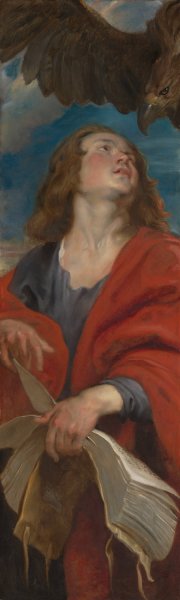 Saint John by Peter Paul Rubens Oil Painting
