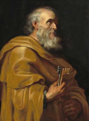 Saint Peter by Peter Paul Rubens Oil Painting