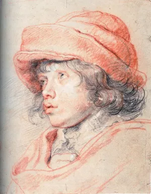 Son Nicolas with a Red Cap by Peter Paul Rubens Oil Painting
