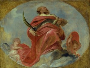 St. Albert of Louvain by Peter Paul Rubens Oil Painting