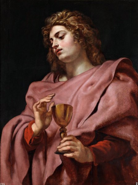 Main Product Photo of St Giovanni Evangelista  Painting by Peter Paul Rubens