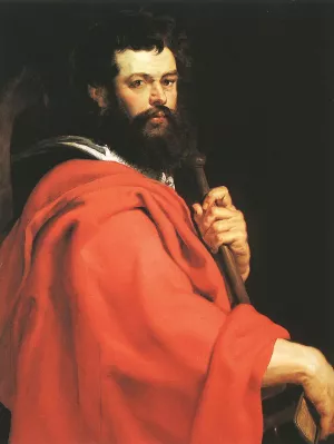 St James the Apostle by Peter Paul Rubens - Oil Painting Reproduction