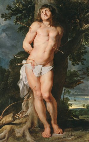 St. Sebastian by Peter Paul Rubens Oil Painting