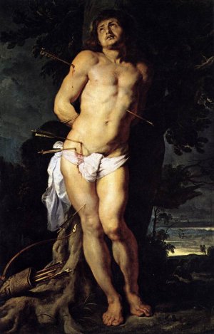 St Sebastian by Peter Paul Rubens Oil Painting