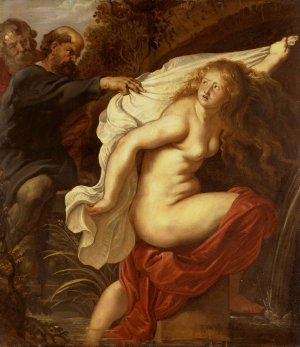 Susanna and the Elders by Peter Paul Rubens Oil Painting
