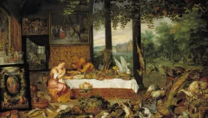 Taste by Peter Paul Rubens Oil Painting