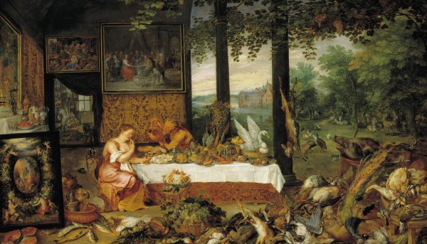 Taste  by Peter Paul Rubens - Hand-Painted Oil Painting Reproduction
