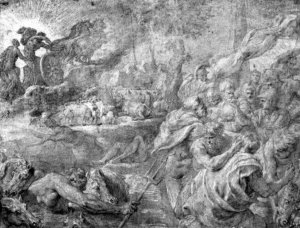 The abduction of Bulls by Peter Paul Rubens Oil Painting