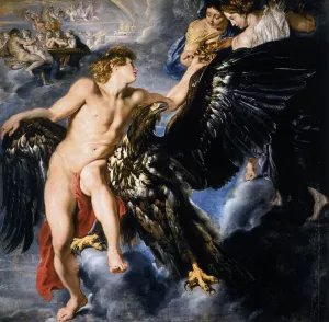 The Abduction of Ganymede by Peter Paul Rubens Oil Painting