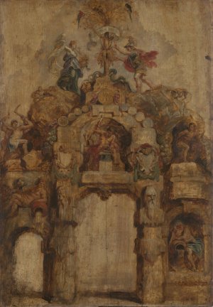 The Arch of the Mint by Peter Paul Rubens Oil Painting