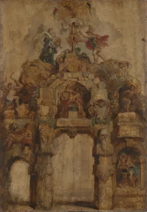 The Arch of the Mint by Peter Paul Rubens Oil Painting