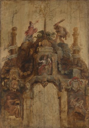 The Arch of the Mint by Peter Paul Rubens Oil Painting