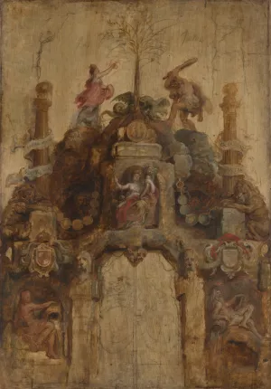 The Arch of the Mint by Peter Paul Rubens Oil Painting