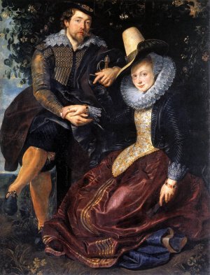 The Artist and His First Wife, Isabella Brant, in the Honeysuckle Bower