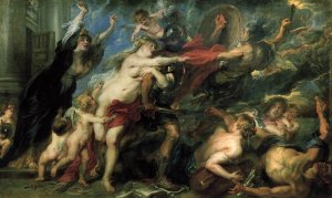 The Consequences of War by Peter Paul Rubens Oil Painting