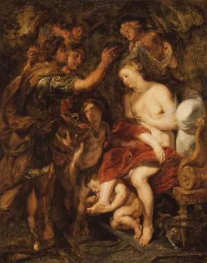 The Crowning of Roxana by Peter Paul Rubens Oil Painting