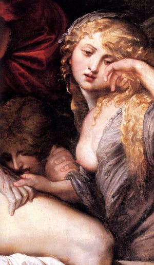 The Deposition Detail by Peter Paul Rubens Oil Painting