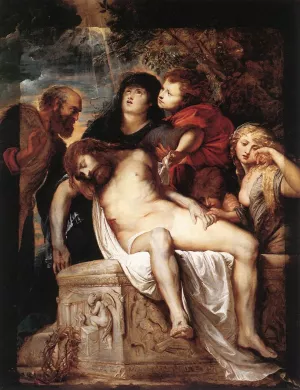 The Deposition by Peter Paul Rubens Oil Painting