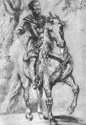 The Duke of Lerma by Peter Paul Rubens Oil Painting