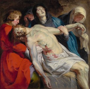 The Entombment by Peter Paul Rubens Oil Painting