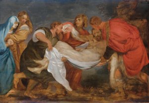 The Entombment by Peter Paul Rubens Oil Painting