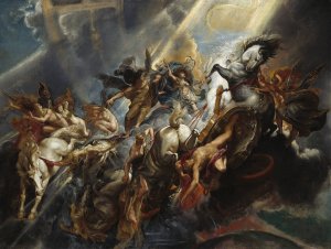 The Fall of Phaeton by Peter Paul Rubens Oil Painting
