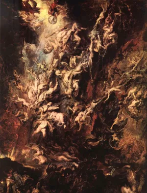 The Fall of the Damned painting by Peter Paul Rubens