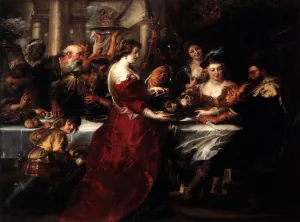 The Feast of Herod by Peter Paul Rubens Oil Painting