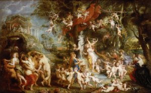 The Feast of Venus by Peter Paul Rubens Oil Painting