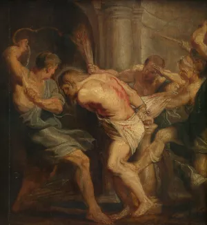 The Flagellation of Christ by Peter Paul Rubens Oil Painting