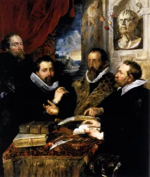 The Four Philosophers by Peter Paul Rubens - Oil Painting Reproduction