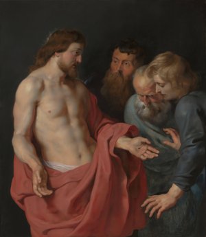 The Incredulity of Thomas by Peter Paul Rubens Oil Painting