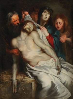 The Lamentation of Christ by Peter Paul Rubens Oil Painting